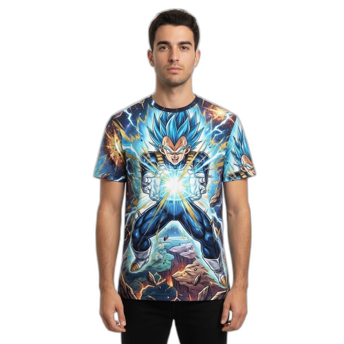 Remera Dragon Ball Vegeta Dios