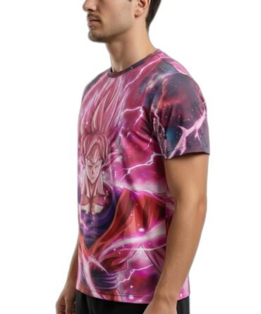 Remera Dragon Ball Super Goku Rose