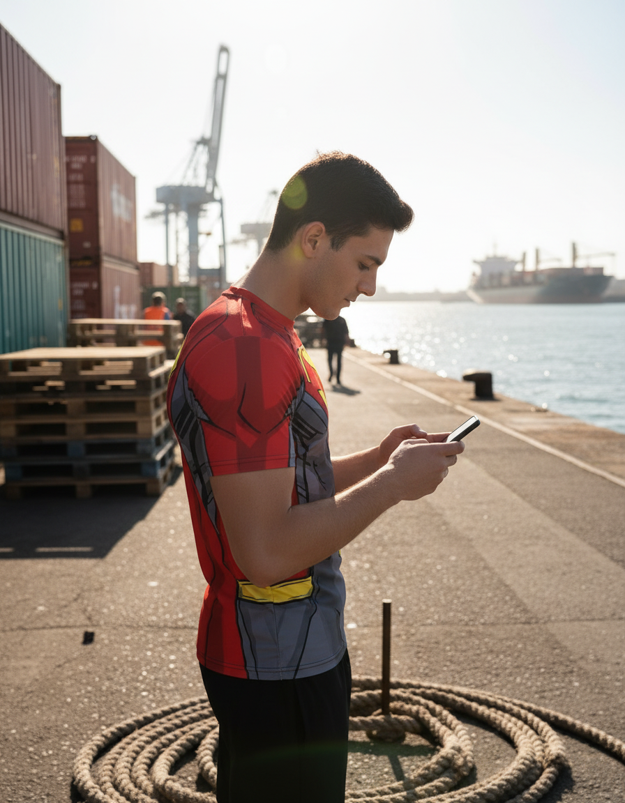 Remera Superman Kal-El Tactical