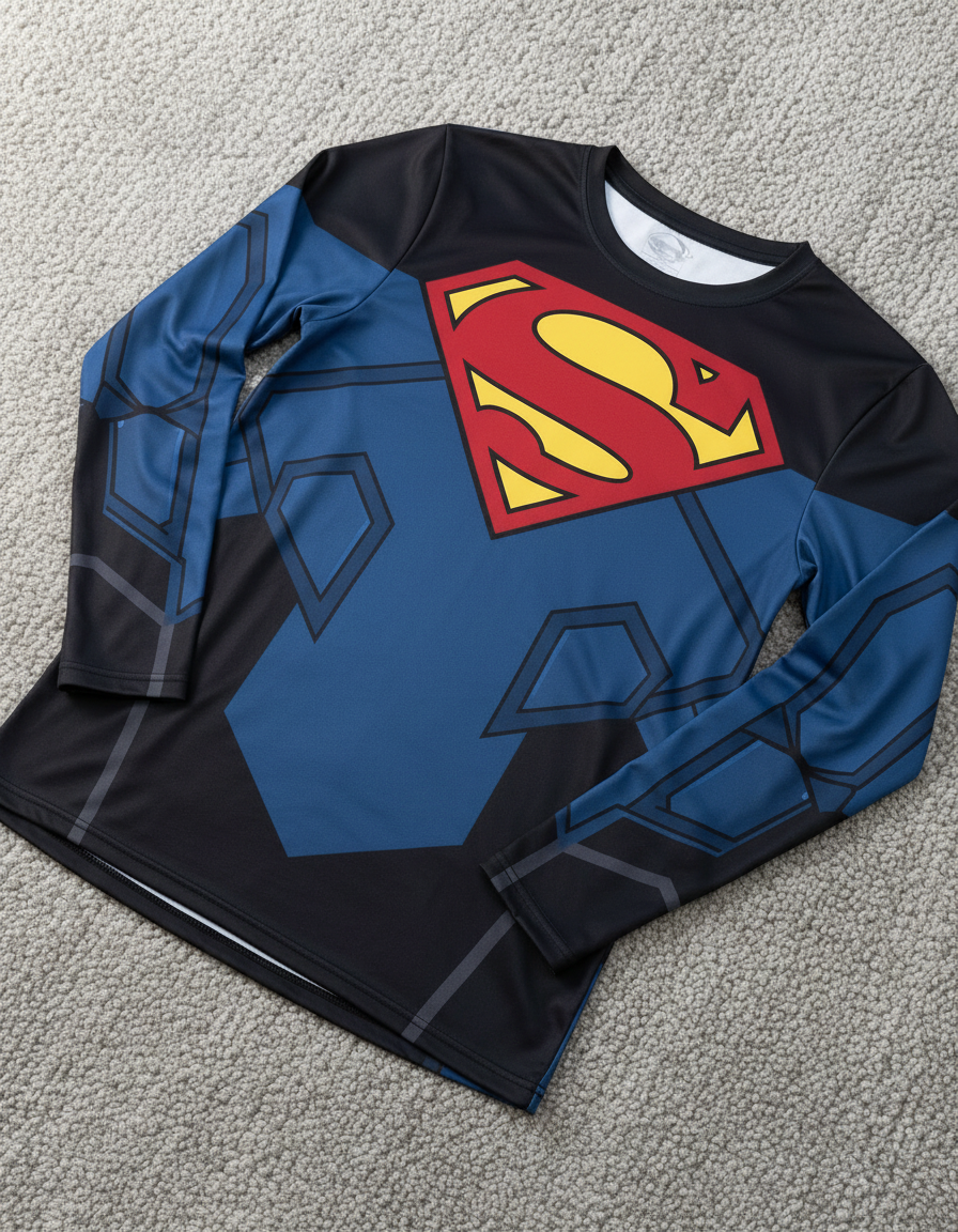 Remera Superman Héroe Kriptoniano