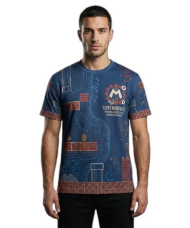 Remera Super Mario Bros Kingdom