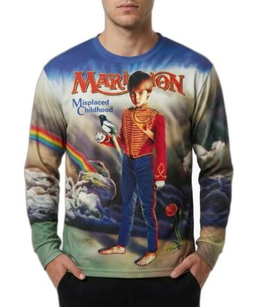 Remera Marillion Misplaced Chilhood