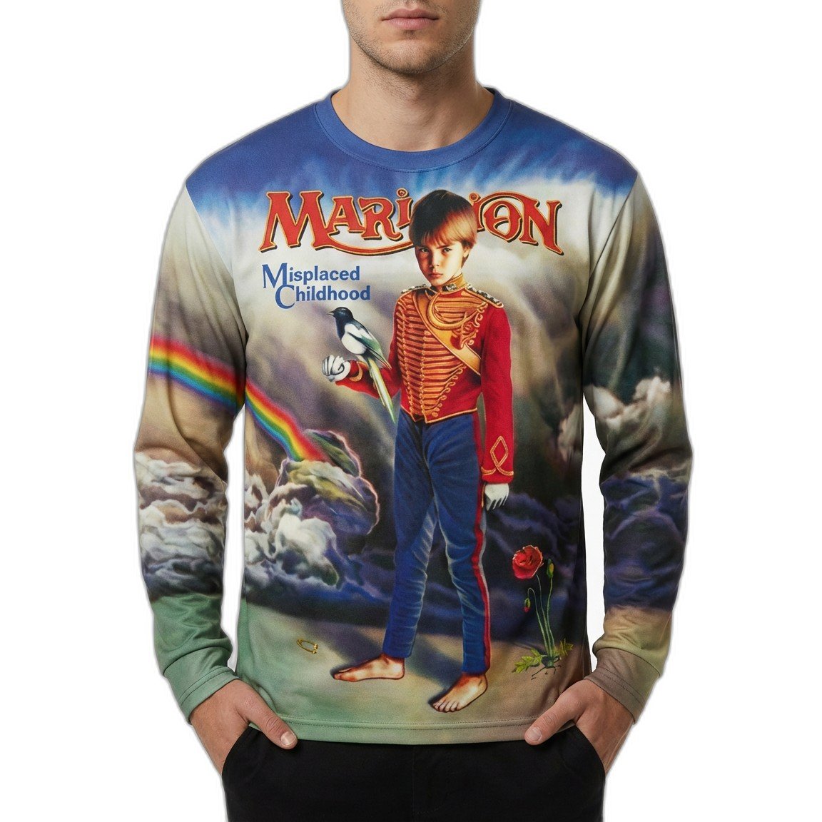 Remera Marillion Misplaced Chilhood