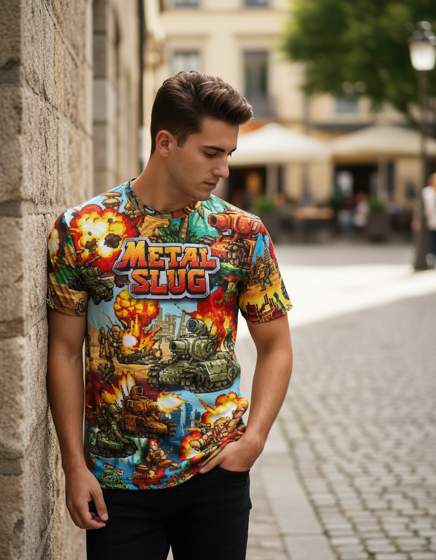 Remera Metal Slug