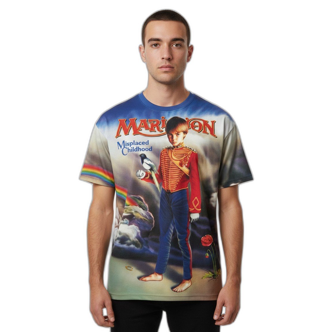 Remera Marillion Misplaced Chilhood