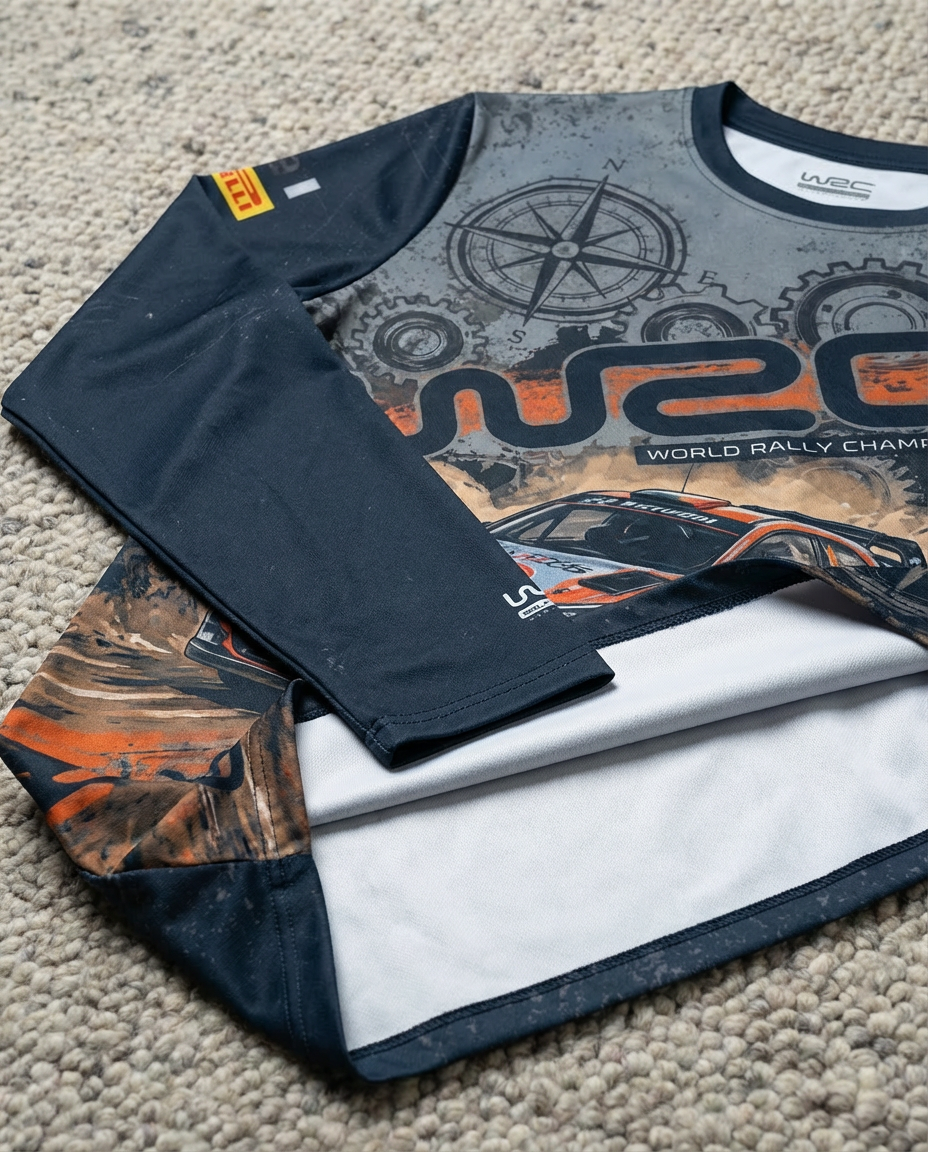 Remera Wrc World Rally Championship