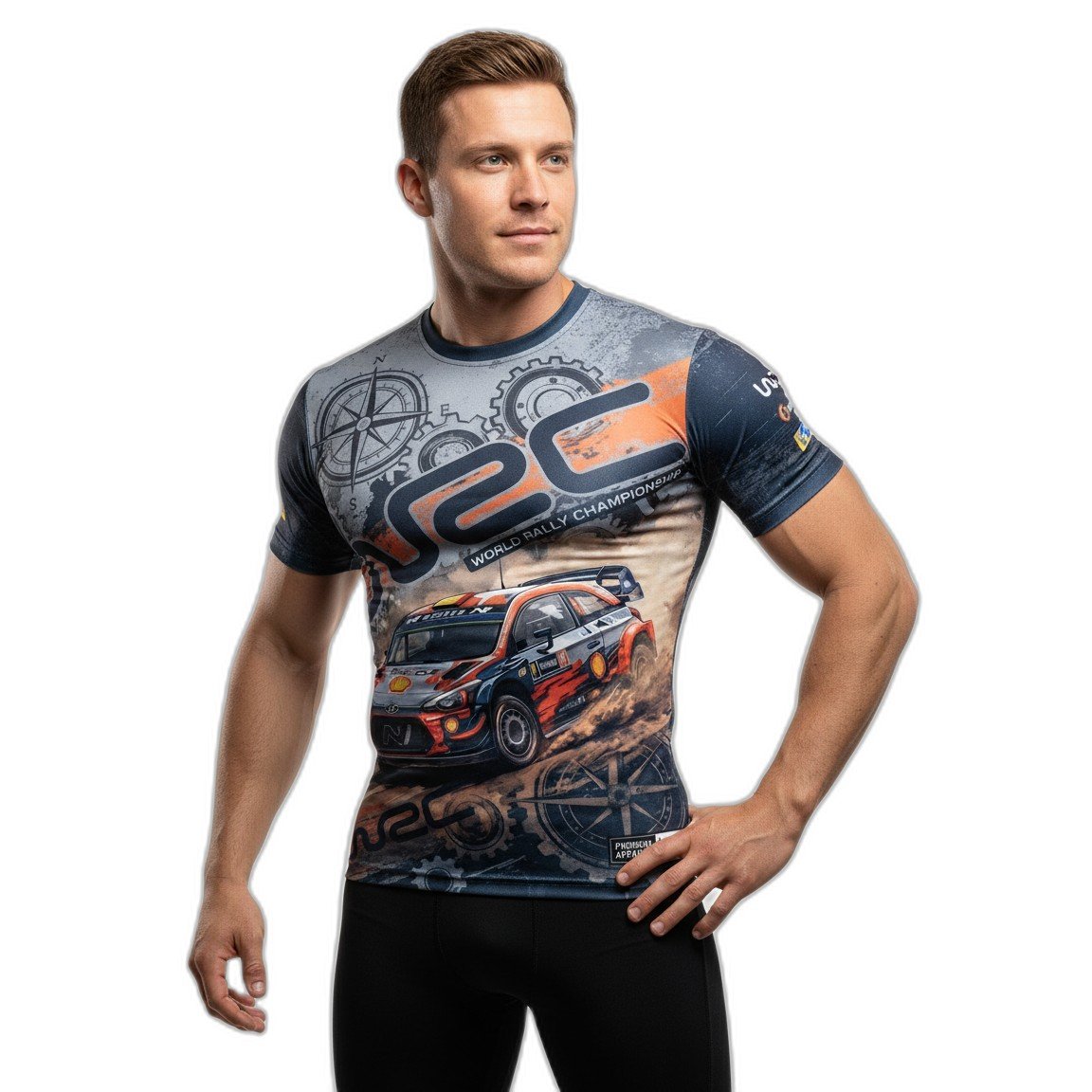 Remera Wrc World Rally Championship