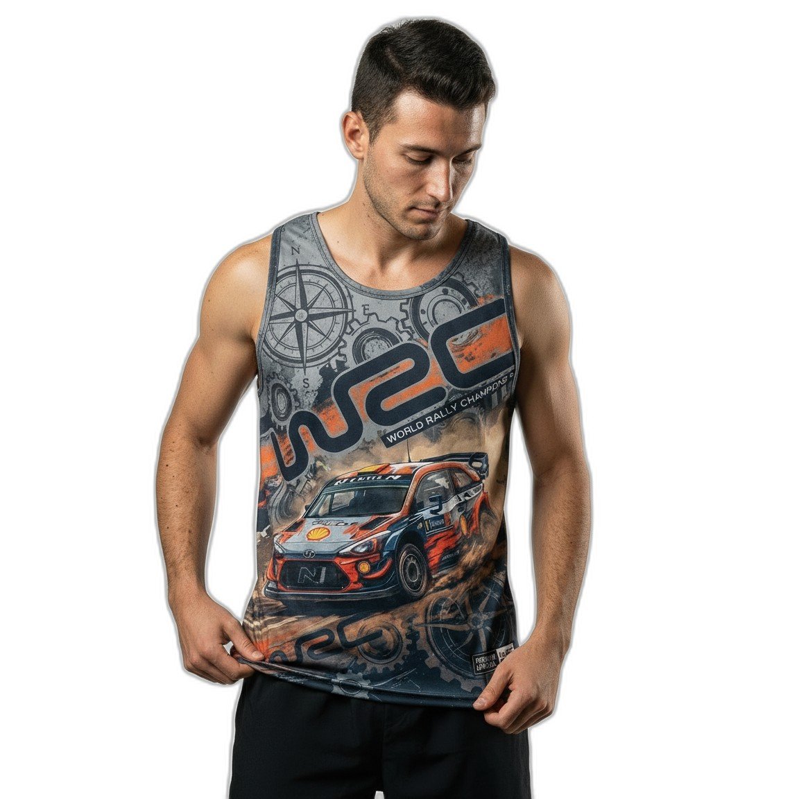 Remera Wrc World Rally Championship