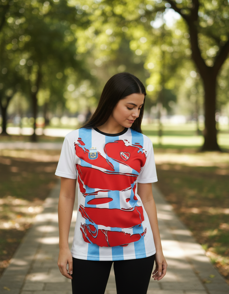 Camiseta Independiente Argentina Campeón Mundial