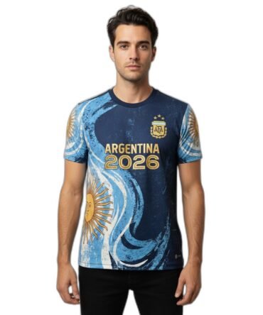 Camiseta Argentina Mundial USA 2026