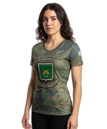 Remera Malvinas Regimiento Mecanizado RI 12