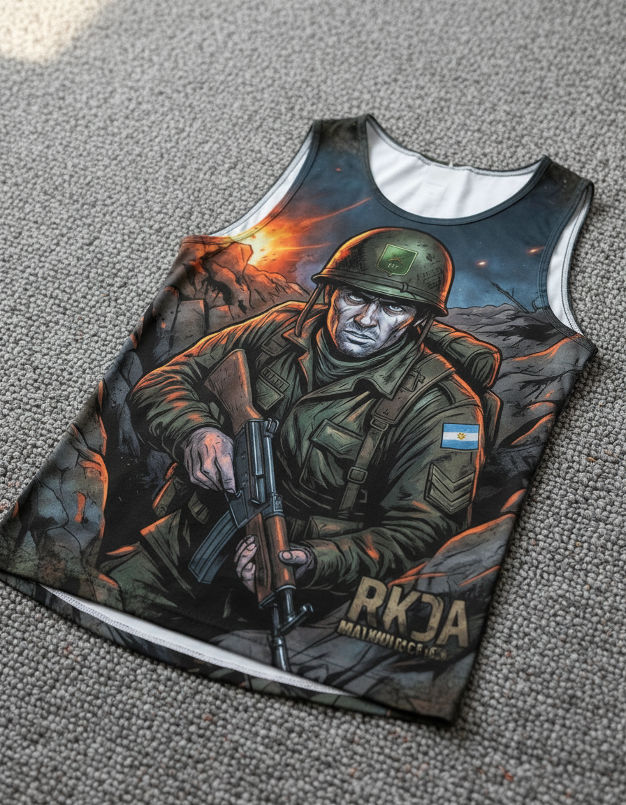 Remera Malvinas RI 7 La Plata