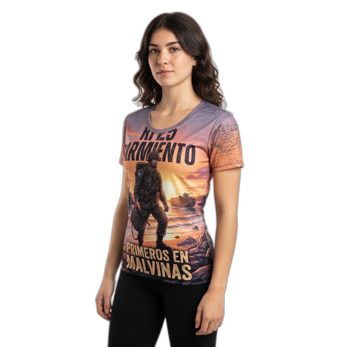 Remera Malvinas RI 25 Sarmiento