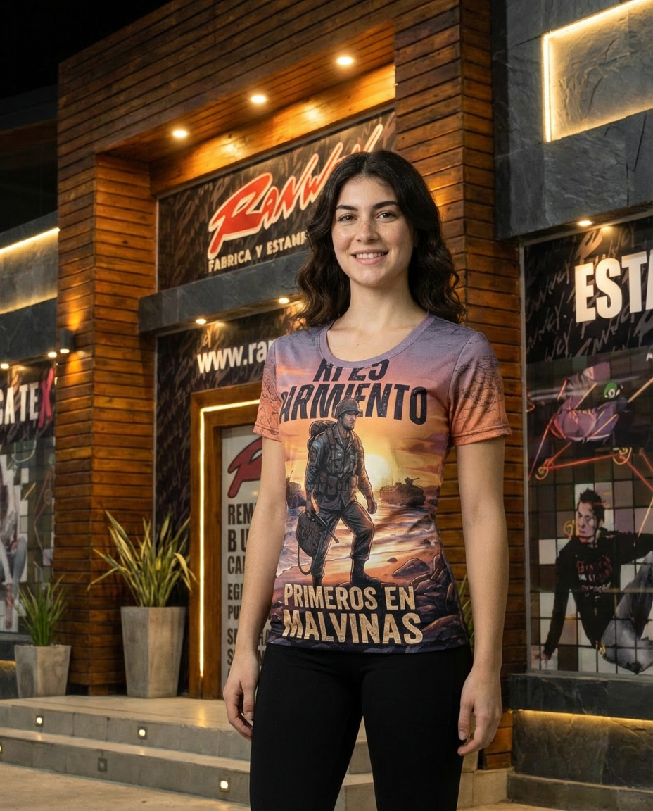 Remera Malvinas RI 25 Sarmiento