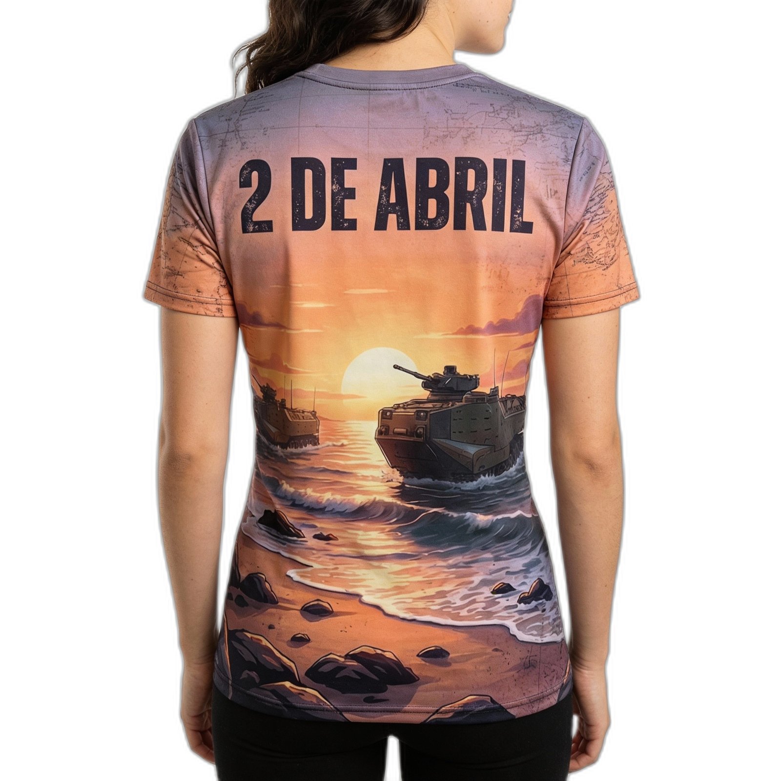 Remera Malvinas RI 25 Sarmiento