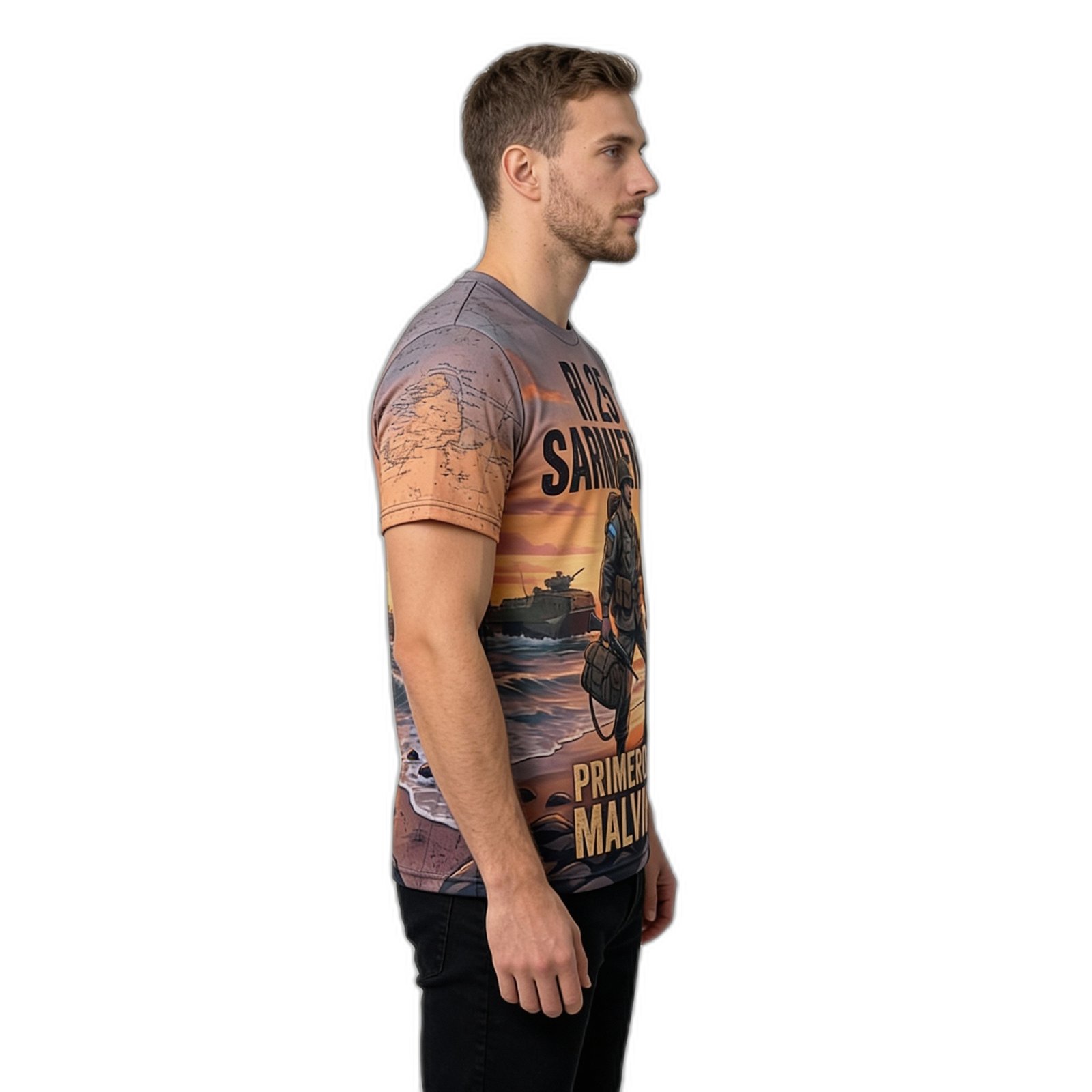 Remera Malvinas RI 25 Sarmiento