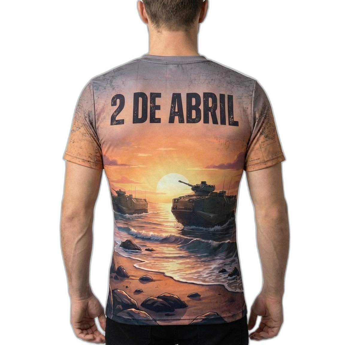 Remera Malvinas RI 25 Sarmiento