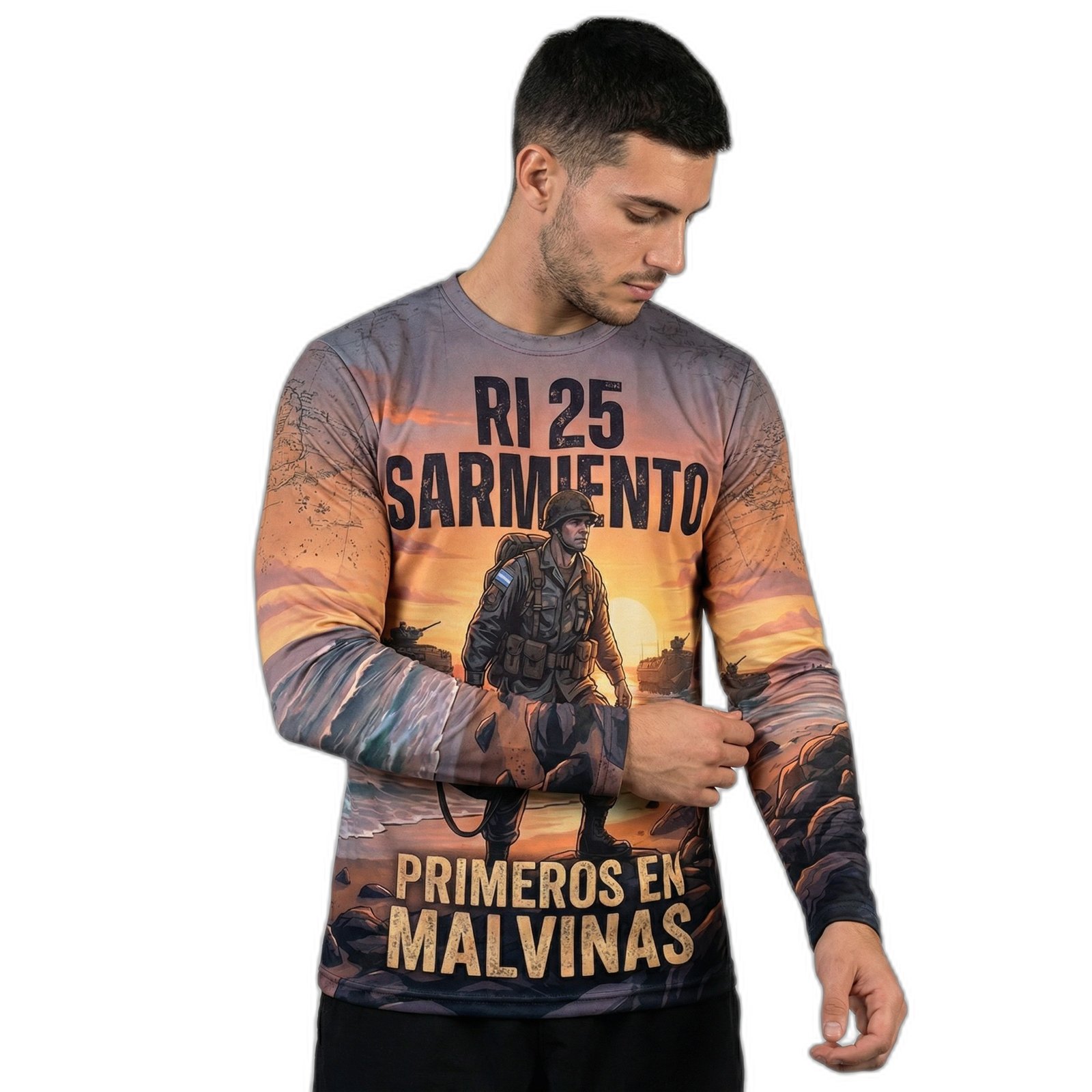 Remera Malvinas RI 25 Sarmiento