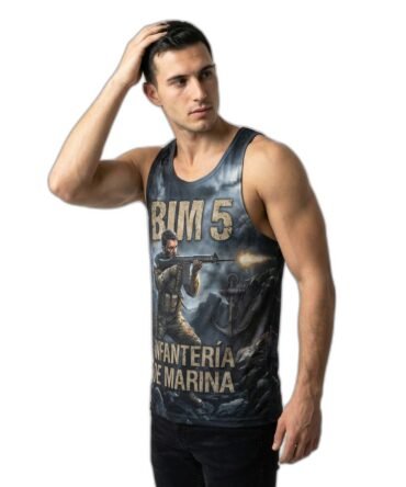 Remera Malvinas BIM 5 Río Grande