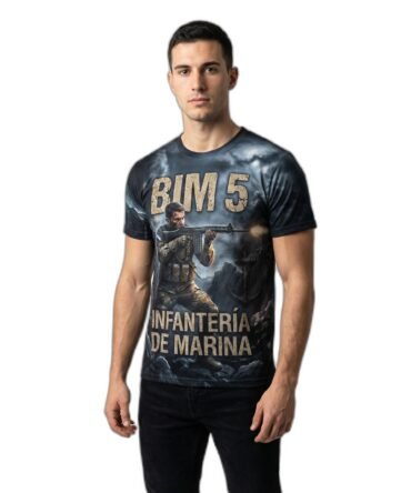 Remera Malvinas BIM 5 Río Grande