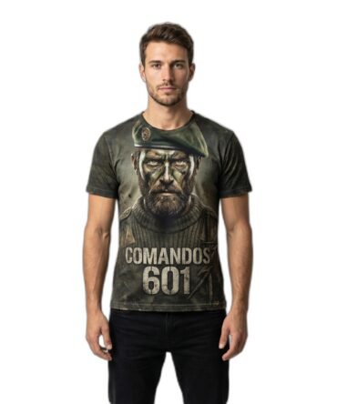 Remera Malvinas Comandos 601