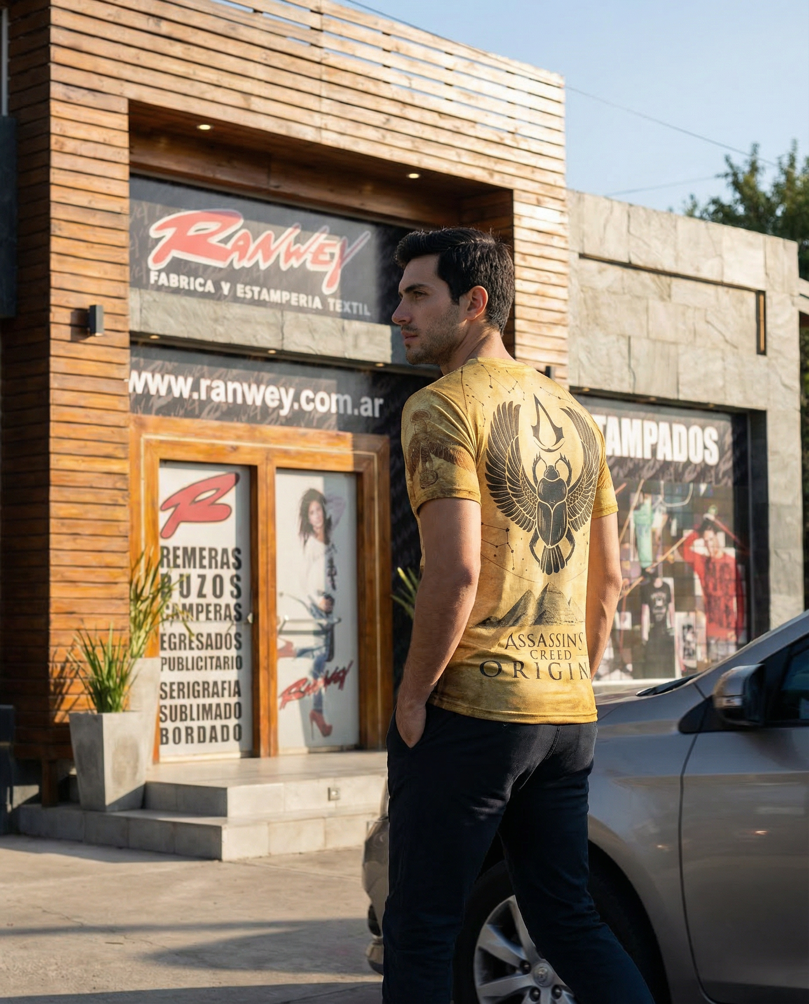 Remera Assassins Creed Origins