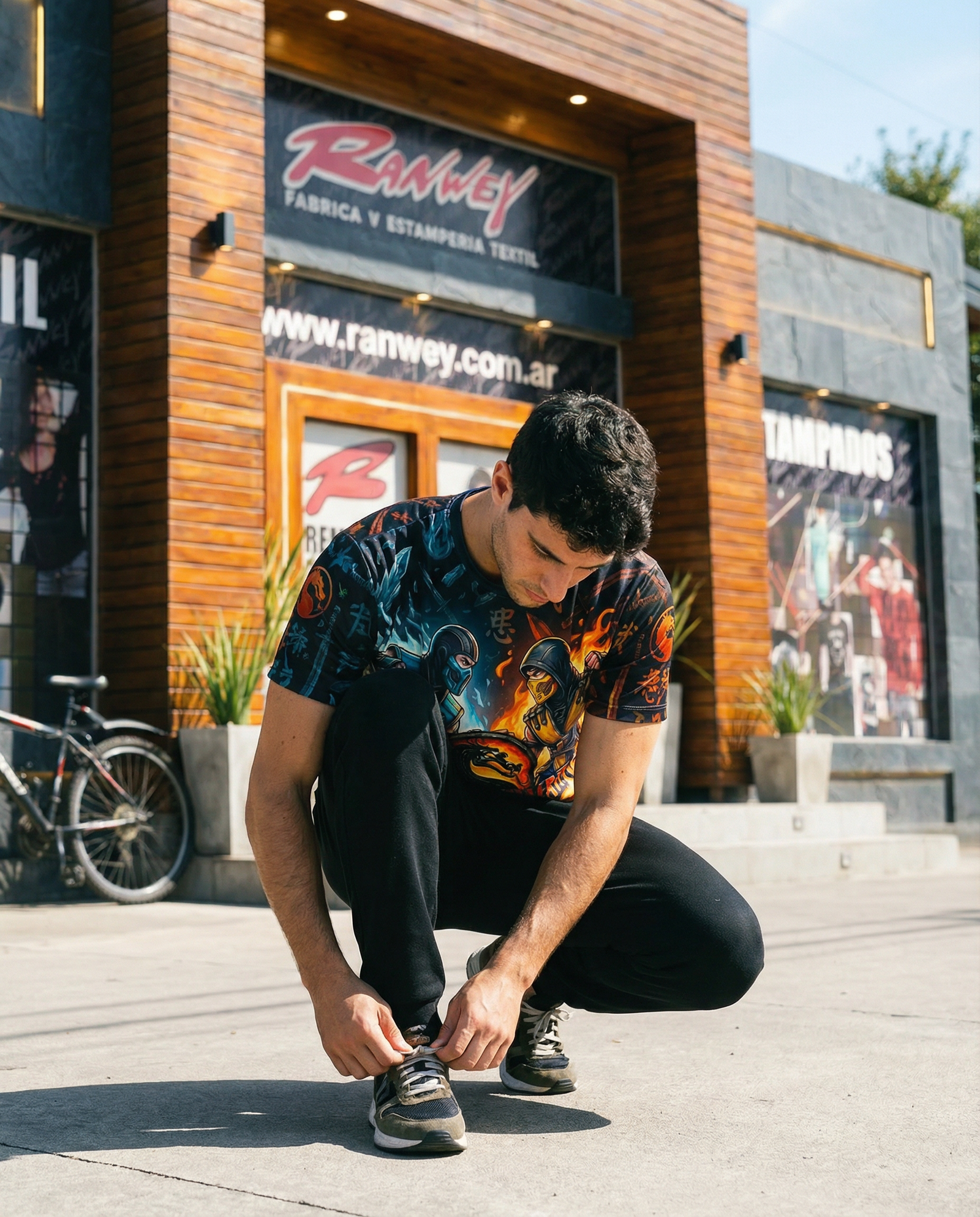 Remera Mortal Kombat Sub Zero Vs Scorpion