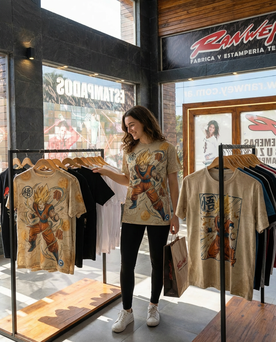 Remera Dragon Ball Goku Legacy