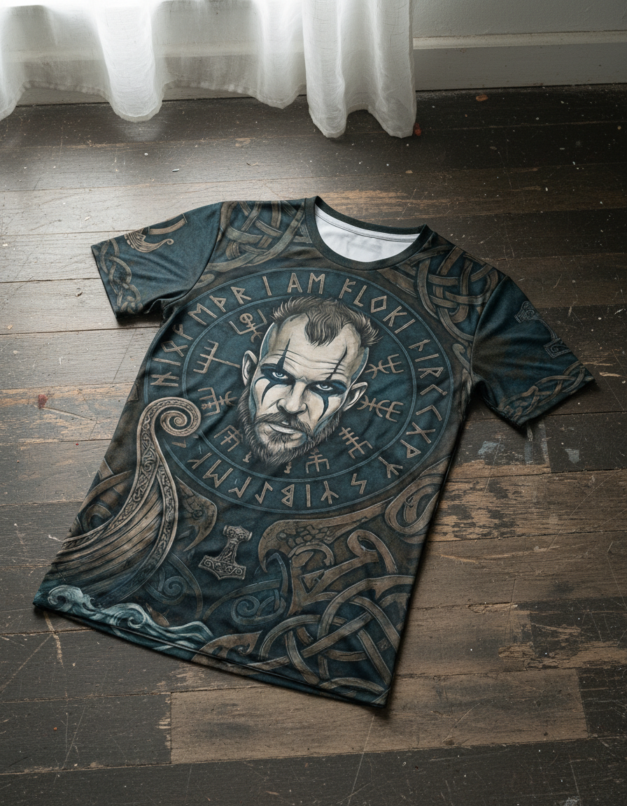 Remera Vikigs Floki