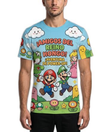 Remera Super Mario Bros