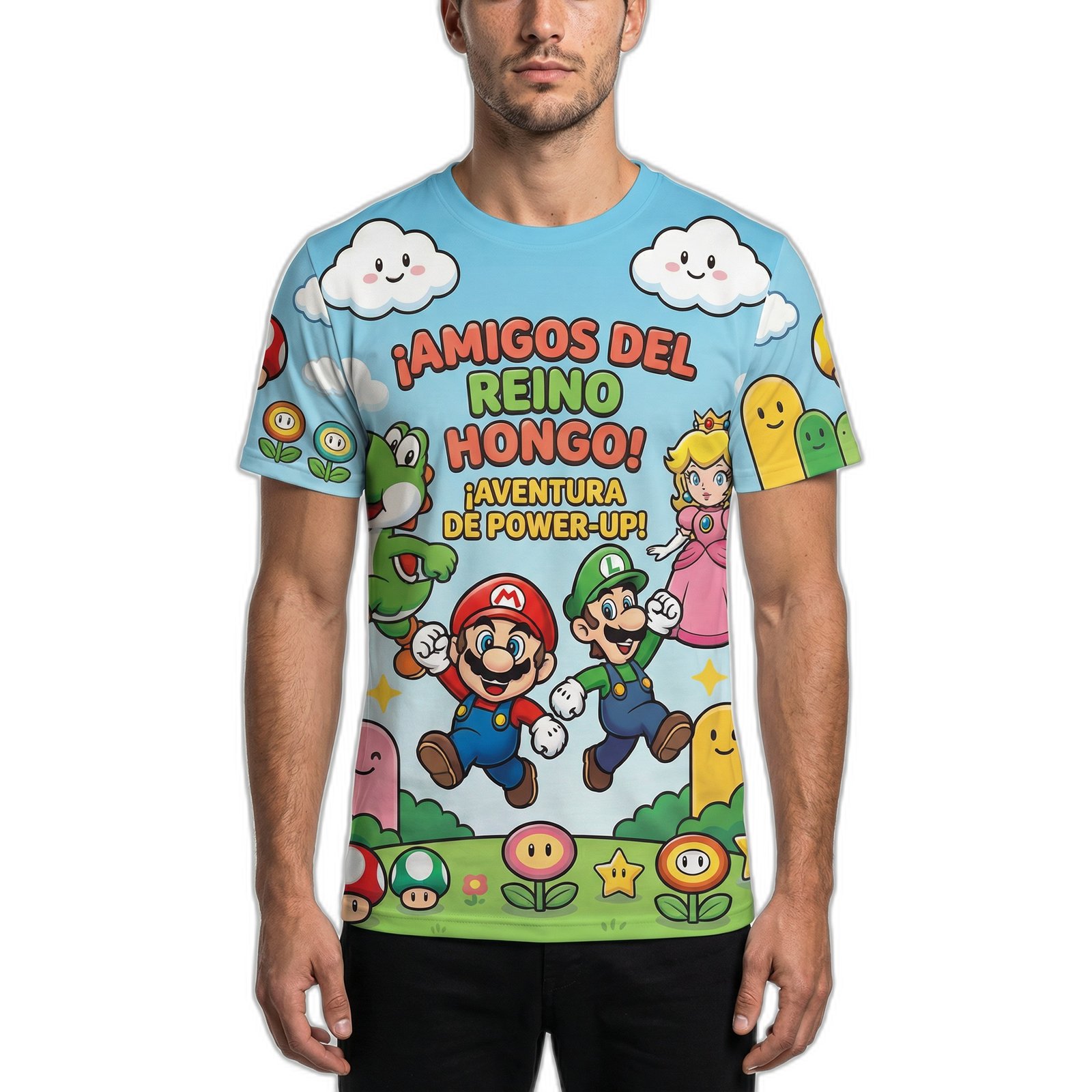 Remera Super Mario Bros