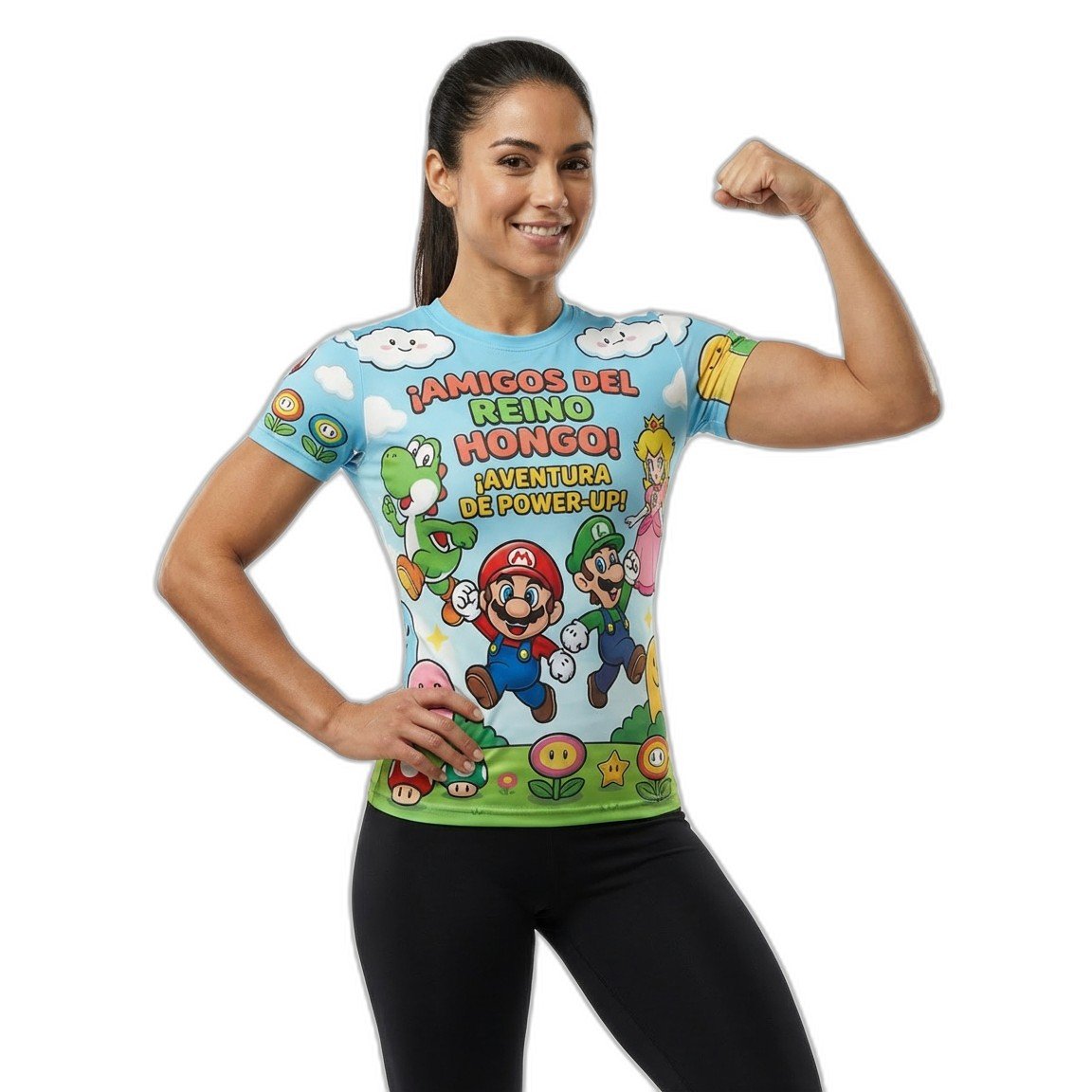 Remera Super Mario Bros