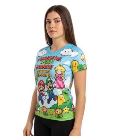Remera Super Mario Bros