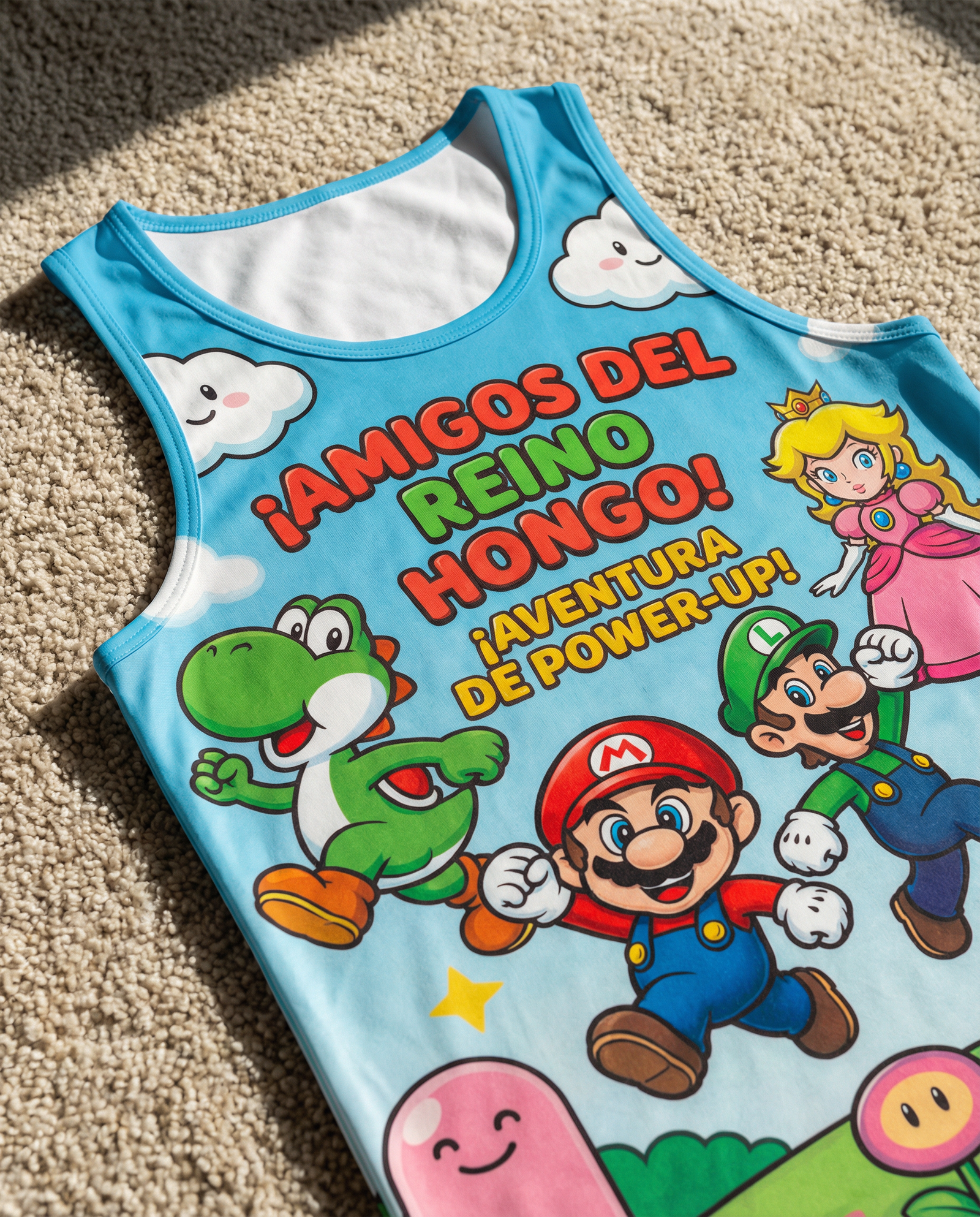 Remera Super Mario Bros