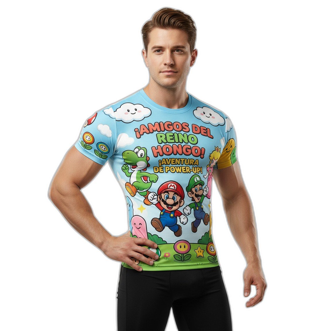 Remera Super Mario Bros