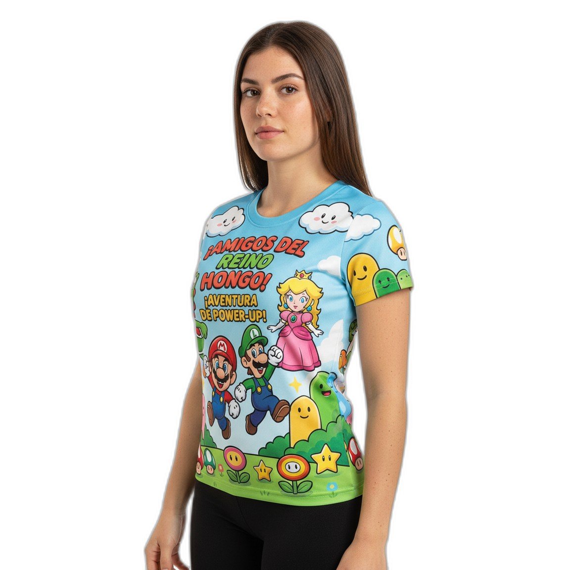 Remera Super Mario Bros
