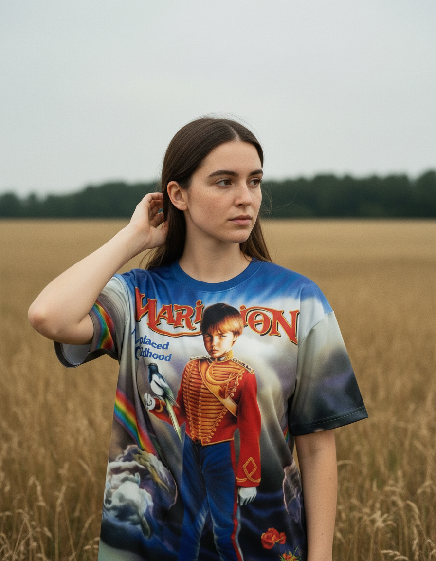 Remera Marillion Misplaced Chilhood