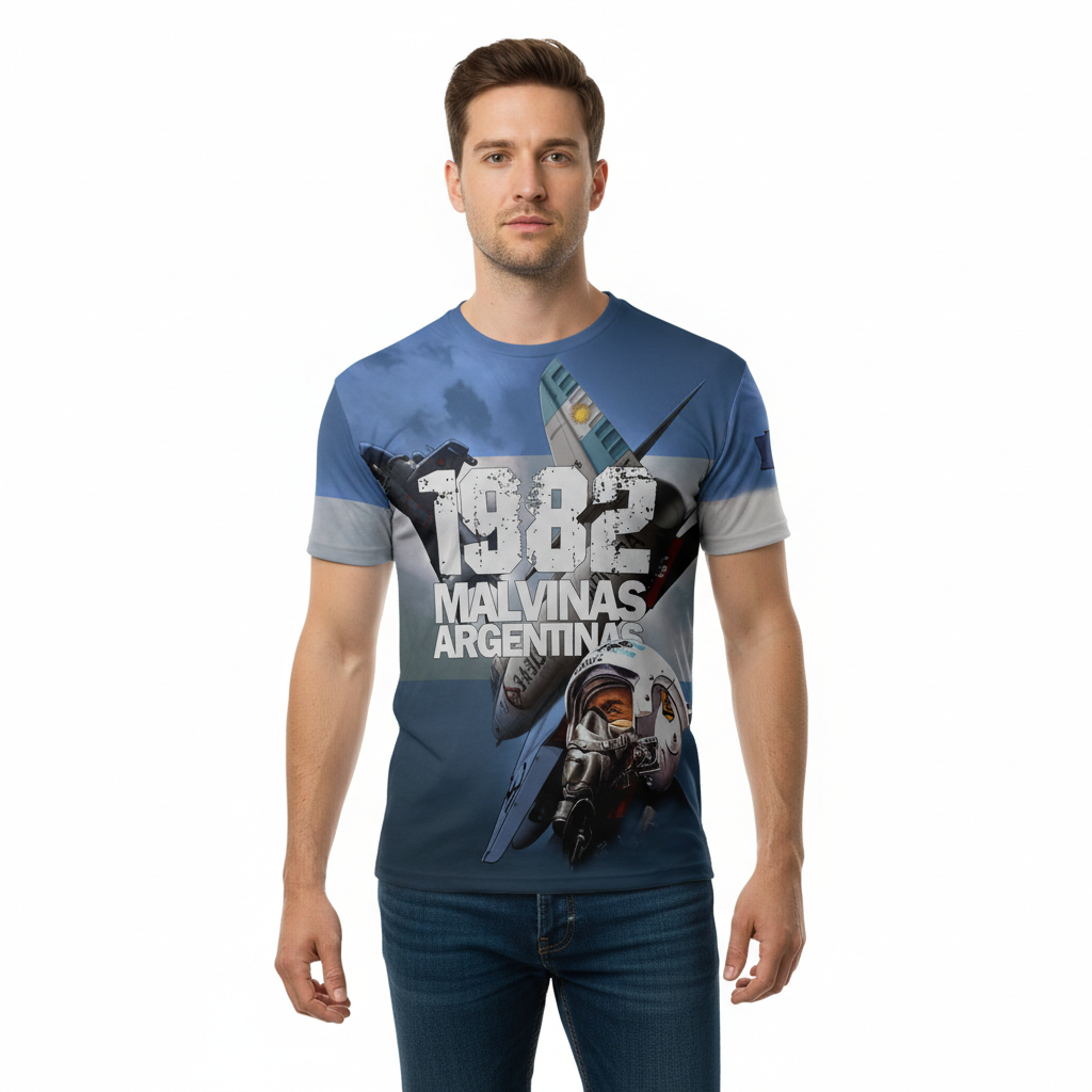 Remera Héroes del Aire – Malvinas 1982