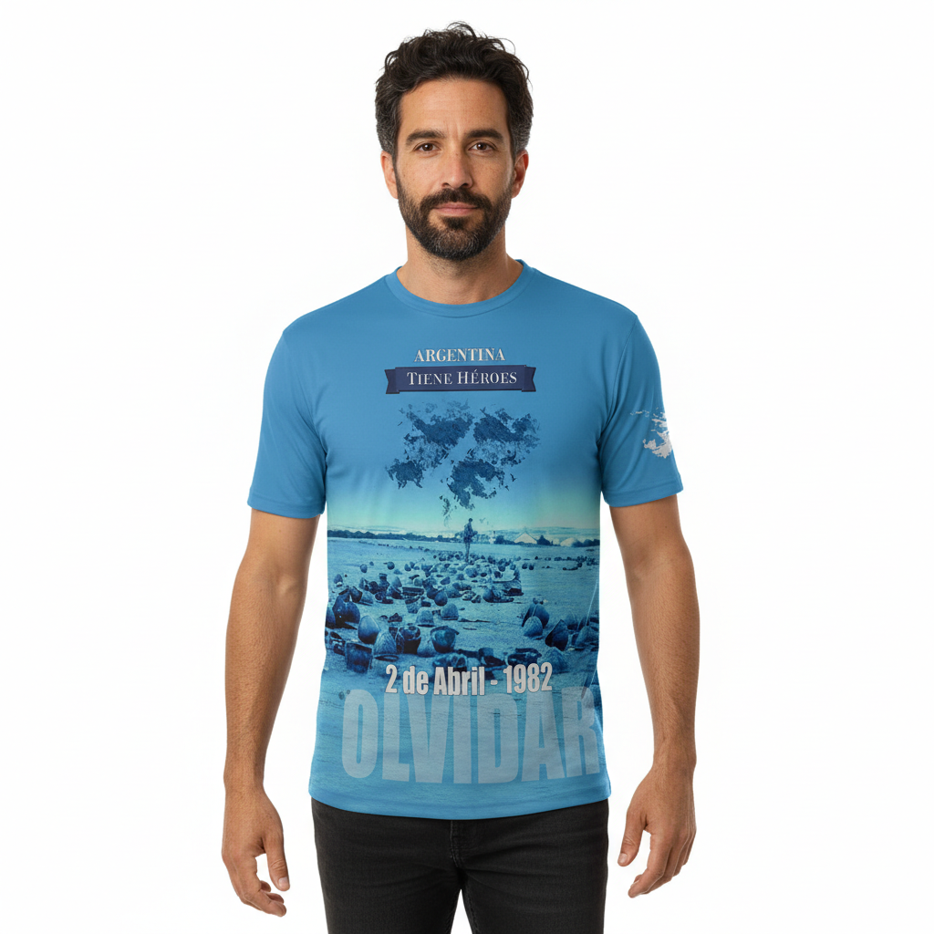 Remera Malvinas - Argentina Tiene Heroes