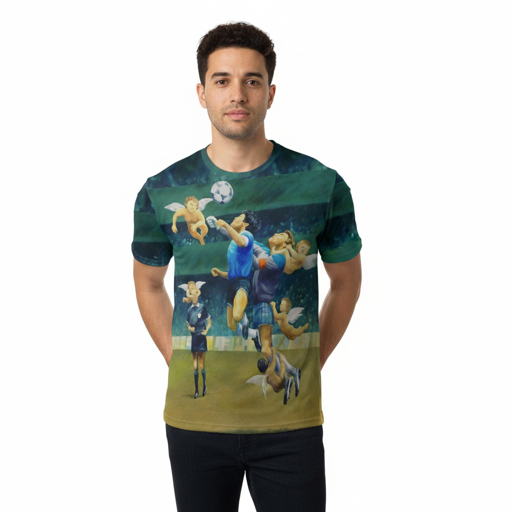 Remera Diego Armando Maradona Arte Histórico