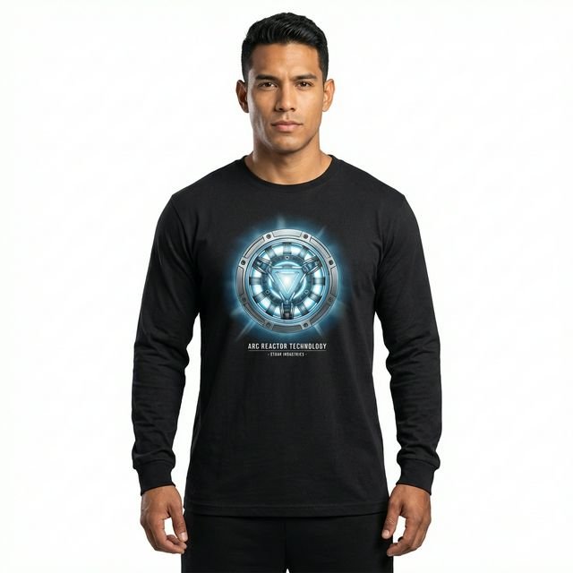 Remera Iron Man "Proof That Tony Stark Has A Heart" - DTF Cotton - Image 4