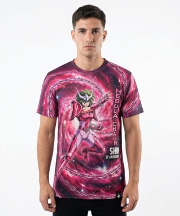 Remera Saint Seiya Andrómeda Shun