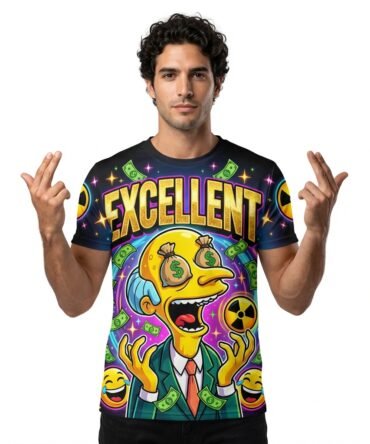 Remera Los Simpsons - Mr. Burns Billionaire Playboy