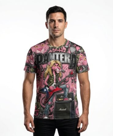 Remera Pantera Rosa - Pink Revolution (Pantera Mashup)