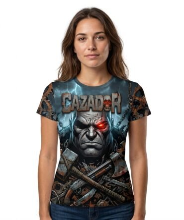 Remera El Cazador - Justicia a Sangre y Fuego