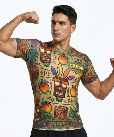 Remera Crash Bandicoot - Action Tribal Edition