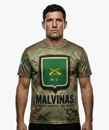 Remera Malvinas RI 3 - Regimiento de Infantería