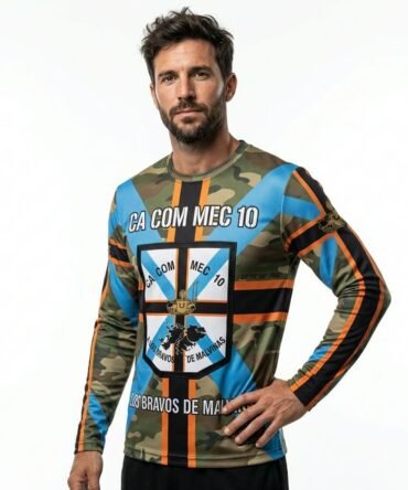 Remera Malvinas CA COM MEC 10 - Infantería Mecanizada