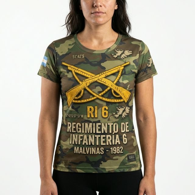 Remera Malvinas RI 6 - Regimiento de Infantería 6 - Image 5