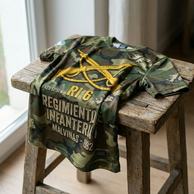 Remera Malvinas RI 6 - Regimiento de Infantería 6 - Image 7